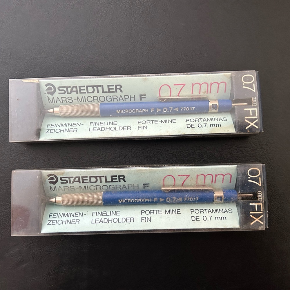 Vintage Mechanical Pencil STAEDTLER MICROGRAPH F : 770 17 : 0.7 mm